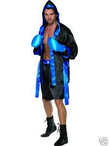 Fancy Dress Costume Down For The Count Boxer MEDIUM  