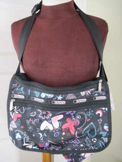 LESPORTSAC Deluxe Everyday Bag Purse GIRL TALK NWT $78  