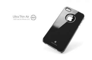 SGP Case Ultra Thin Air Series Soul Black Apple iPhone 4 4S (with 