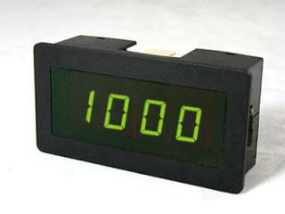 Green LED Digital AMP Panel Meter + Shunt DC1000A  