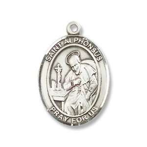   Medal with 18 Sterling Chain Patron Saint of Confessors & Theologians