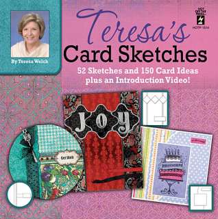 TERESAS CARD SKETCHES DVD/CD Cardmaking Paper Craft 035788015144 