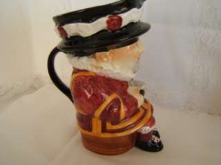 Vintage Staffordshire Beefeater Toby Pitcher England  