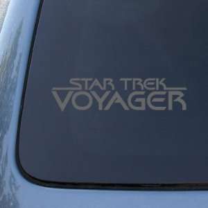 STAR TREK VOYAGER   Vinyl Car Decal Sticker #1675  Vinyl Color 