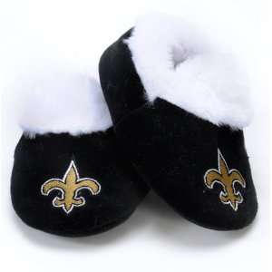  NFL Baby Bootie Slippers New Orleans Saints 12 24 Month 