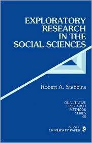   Sciences, (0761923993), Robert A. Stebbins, Textbooks   