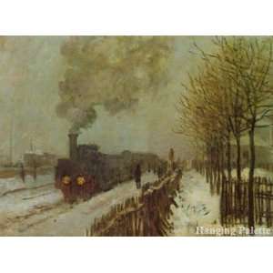  The Train in the Snow