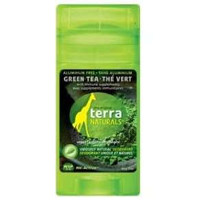Terra Naturals Deodorant Stick Aluminum Free Gree Tea, 60 g (2 oz) (2 