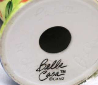 BELLA CASA BY GANZ COLORFUL CANDLE HOLDER 892  
