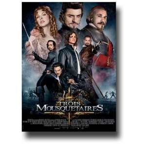  The Three Musketeers Poster   2011 Movie French Promo 