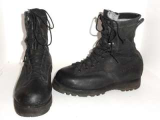 Belleville Mens Black Gortex Leather Boots Vibram Sole Size 9 XW 