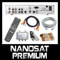 CNX Nanosat Premium Satellite Receiver Nano 2 3 & Gifts  