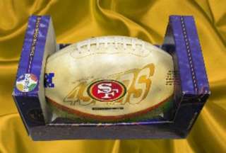 San Francisco 49ers Souvenir Football Limited edition of 25,000 