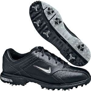  Nike Air Tour Classic Golf Shoe (Black/Metallic Silver) 9 