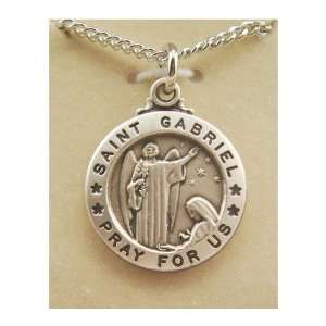  St. Gabriel Patron Saint Medal Jewelry