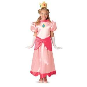 Lets Party By Rubies Costumes Super Mario Deluxe Princess Peach Child 