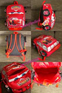 Pixar cars Lightning McQueen backpack school bag F6 13  