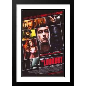  The Lookout 32x45 Framed and Double Matted Movie Poster 