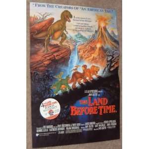 The Land Before Time   Original Movie Poster   11 x 17 