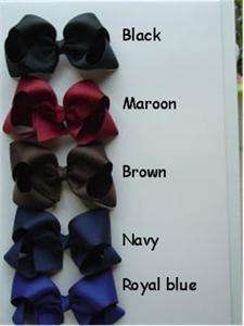 All bows are made to your specifications, so PLEASE be sure and leave 