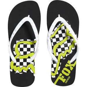 Fox Racing Womens Check Point Flip Flop Sandals SIZE 10  