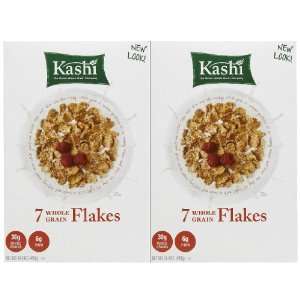 Kashi 7 Whole Grain Cereal Flakes, 14.4 Grocery & Gourmet Food