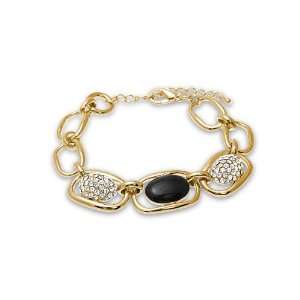  Ladies Fashion Jewelry Golden Tone Cirque Chain Bracelet Jewelry