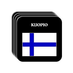 Finland   KUOPIO Set of 4 Mini Mousepad Coasters