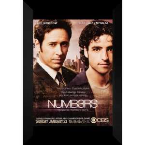 Numb3rs 27x40 FRAMED TV Poster   Style A   2005 