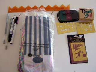 Creative Memories PENS Border Line Gift Bags + Bonus  