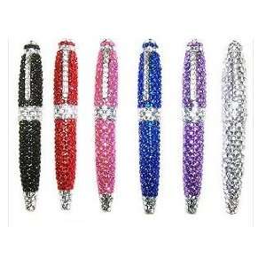  Bling pen Handcraft crystal NEW SOLID SILVER free 
