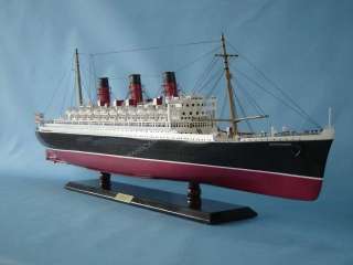Queen Mary 40 Cruise Ship Model Replica No Kit  