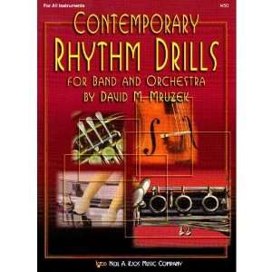  Mruzek, David Contemporary Rhythm Drills for Band and 