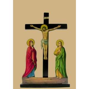  Lipiteron   the Crucifixion. 10x6 1/4, Orthodox Icon 