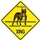 Beware Pitbull Patrol Dog Caution Outdoor Plastic Sign  