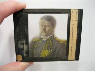 RARE 7th Cavalry / Custer Glass Slide Photograph   Lieut James Calhoun 