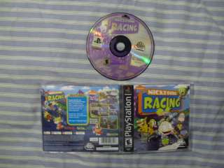 Nicktoons Racing (Sony PlayStation, 2001) very rare 076930996096 