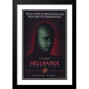  Hellraiser 4 Bloodline 32x45 Framed and Double Matted Movie 