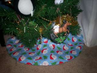 Please keep in mind that this is a small tree skirt. The tree it is 