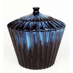  STEEL BLUE POLYGON Fire Pot by Windflame Patio, Lawn 