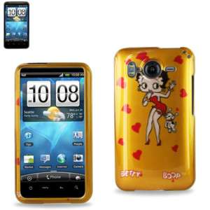 BETTY BOOP Snap On Case for HTC INSPIRE 4G ORANGE  
