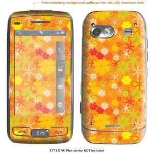  Protective Decal Skin Sticker for AT&T LG VU Plus case 