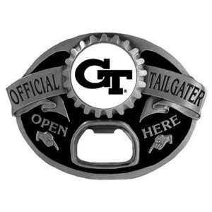 Georgia Tech Yellow Jackets Silver Official Tailgater Bottle Opener 
