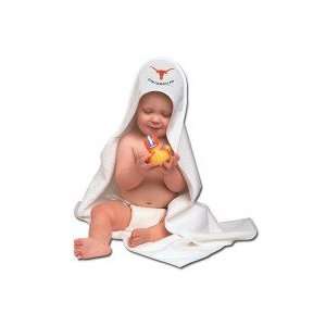 Texas Longhorns Infant Baby Hooded Bath Towel