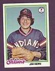 1978 Topps 484 Jim Norris NM Indians  