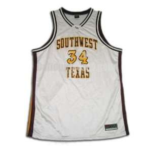 Game Used Texas State Bobcats Baskebtall Jersey  Sports 