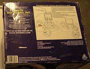   The Jumbo Jet PROGRAMMABLE INTERACTIVE TOY PLANE~Vintage Rare HTF