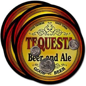  Tequesta, FL Beer & Ale Coasters   4pk 