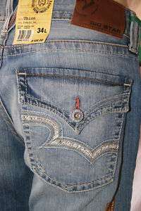 BIG STAR JEANS MENS UNION STRAIGHT FIT IN HARRIS WASH  