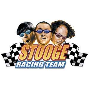 FUNNY 3 STOOGE RACING TEAM LONG SLEEVE T SHIRT (S 5XL  